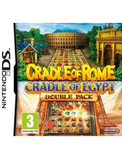 Jeu 3DS Cradle of rome / Egypte (double pack)