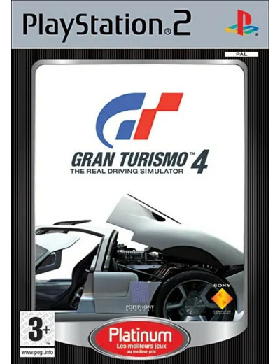 Jeu PS2 Gran Turismo 4 Platinum