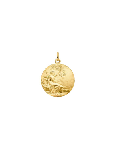 Médaille Arthus Bertrand Les Allégories La Renommée en vermeil, 36mm