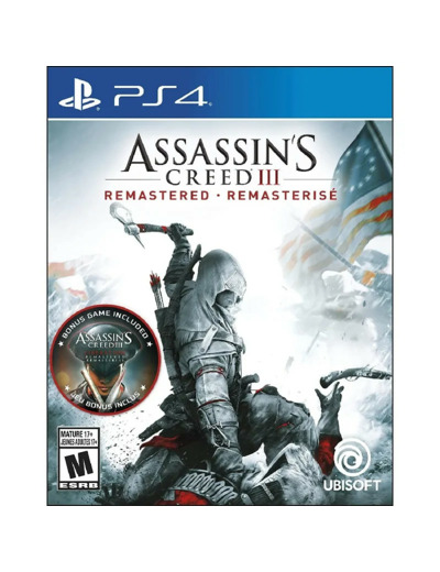 Jeu Ps4 Assassin's Creed III Remastered