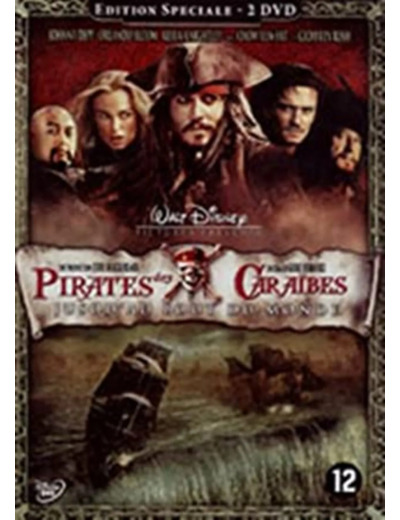 Dvd Pirates des Caraïbes 3 : Jusqu'au bout du monde - Edition collector belge 2 DVD
