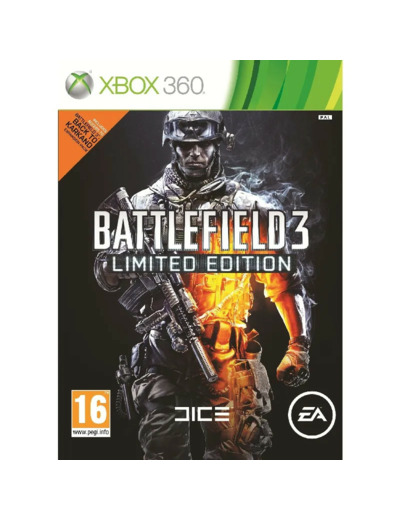 Jeu Xbox 360 Xb360 Battlefield 3 Edition Limitee