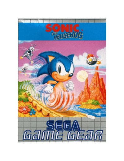 Jeu Sega Game Gear GG Sonic The Hedgehog