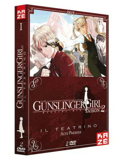 Dvd Gunslinger Girl - Saison 2 : Il Teatrino - Box 1/2