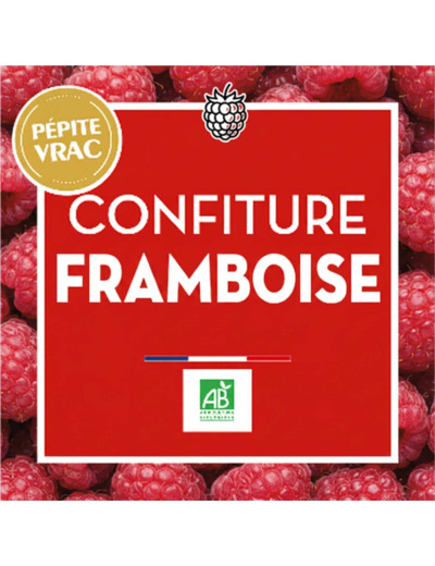 Confiture Framboise bio - 100g