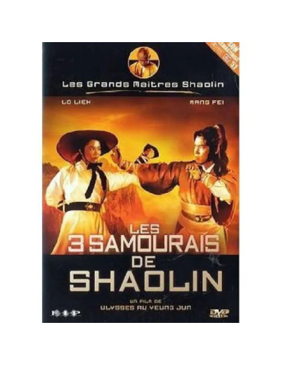 Dvd Les 3 samourais de Shaolin