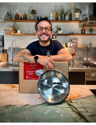 PRÉCOMMANDE - Saltapasta en édition limitée, Lagostina x Simone Zanoni