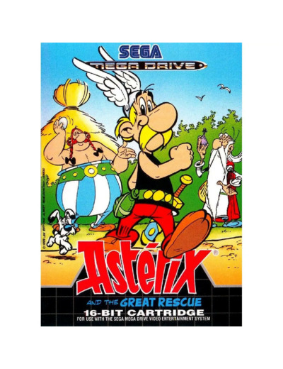 Jeu Sega Megadrive ASTERIX AND THE GREAT RESCUE (français)