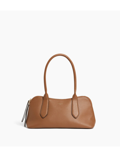 Sac bowling Apolline en cuir grainé