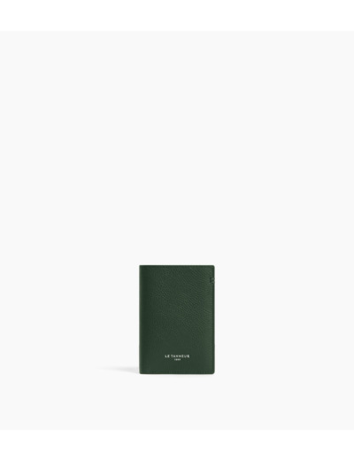 Petit porte cartes Lucien en cuir grainé