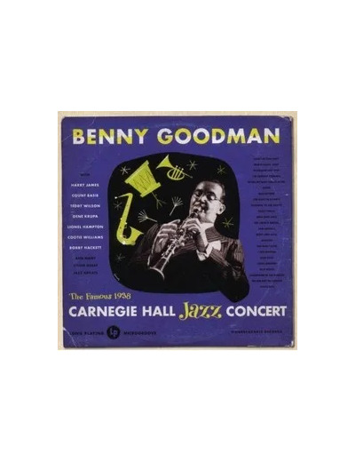Cd Benny Goodman - The Famous 1938 Carnegie Hall Jazz Concert (2010)