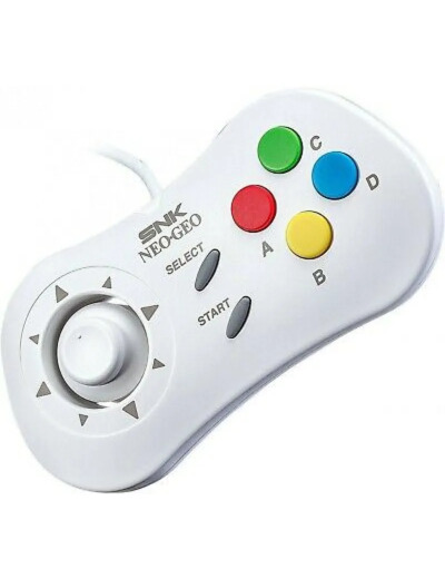 Gamepad Blanc Pour Neo Geo Mini Hd