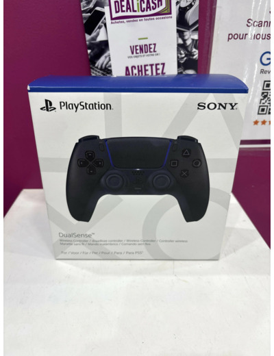 Manette sans fil Sony DualSense V2 Noir minuit pour PS5