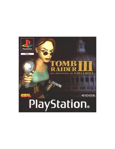 Jeu PS1 Tomb Raider 3 PS1