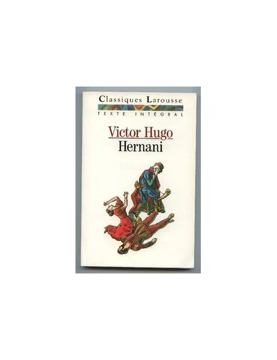 Livre Hernani - Drame