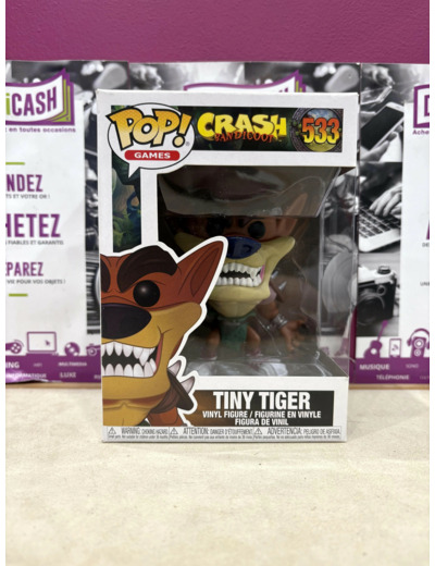 GAMES - Bobble Head POP N° xxx - Crash Bandicoot - Tiny Tiger
