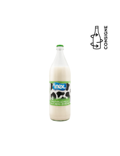 Lait demi-écrémé Inex 1L