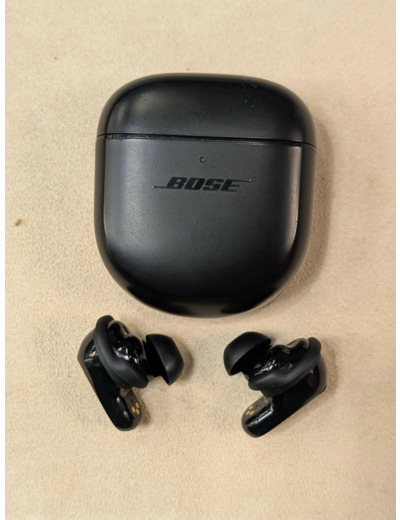 Ecouteurs sans fil Bluetooth Bose QuietComfort Earbuds II avec réduction de bruit Noir