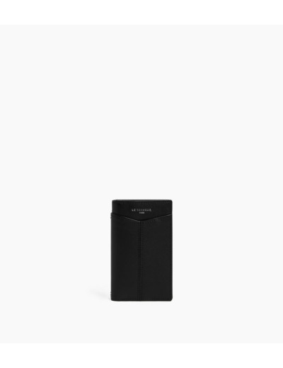 Porte cartes vertical Charlotte en cuir lisse