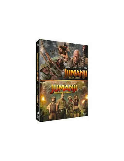 Dvd Jumanji : Bienvenue dans la jungle + Next Level