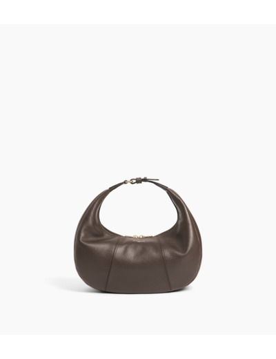 Petit sac hobo Juliette en cuir grainé