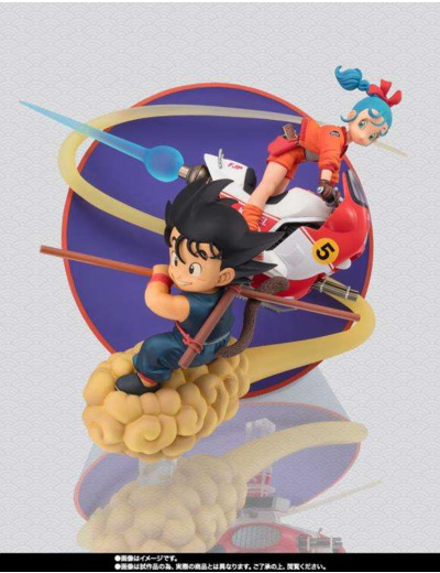 DRAGON BALL - Son Goku & Bulma - Statuette FiguartsZERO 18cm