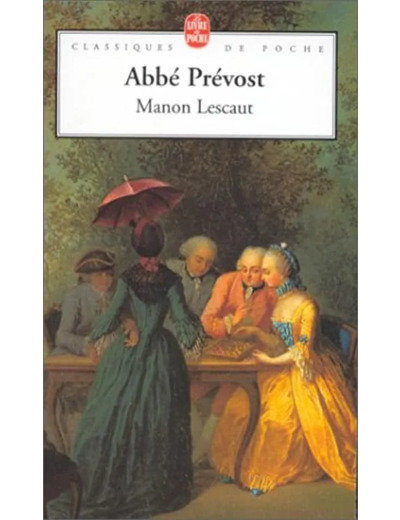 Livre Manon Lescaut