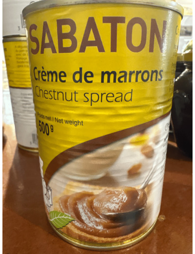 Crème de marrons