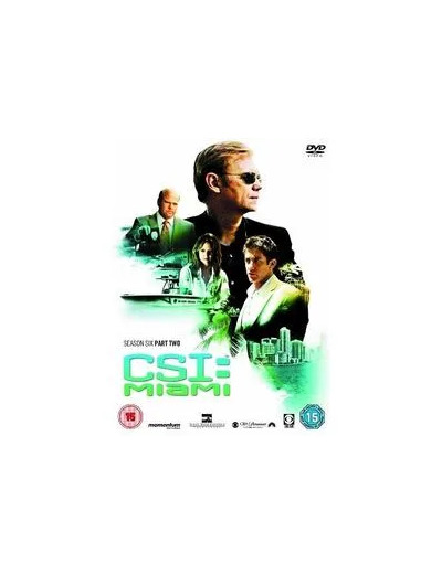Dvd C.S.I. - Crime Scene Investigation - Miami - Series 6 Vol.2 , (Box Set)