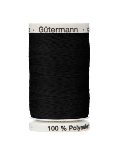 Gütermann - Fil à Coudre Pour Tout Coudre Coloris Noir (200 m)