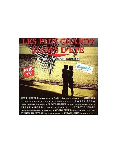Cd Various - Les Plus Grands Slows D'Eté (1989)