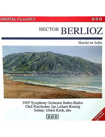 Cd Hector Berlioz - Harold In Italien Op. 16 (1992)