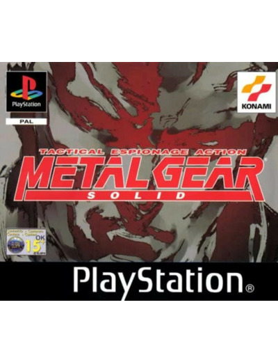 Jeu Ps1 Metal Gear Solid