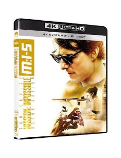 Blu-Ray Mission : Impossible Rogue Nation Blu - ray 4K Ultra HD
