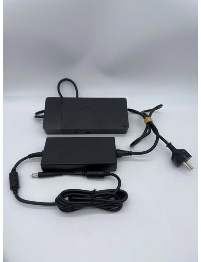 Dell Thunderbolt Dock WD19TB - Station d'accueil - USB-C / Thunderbolt 3 - HDMI, 2 x DP, Thunderbolt, USB-C - GigE - 180 Watt