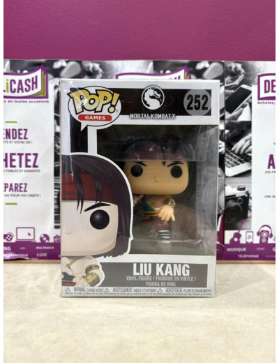 Figurine Pop Mortal Combat X N° 252 - Liu Kang