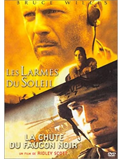 Dvd Les Larmes du soleil / La Chute du Faucon Noir - Bipack 2 DVD