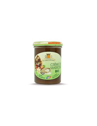 Crème de Marrons Bio au Chaudron 55% de Fruits Les Comtes de Provence 800g