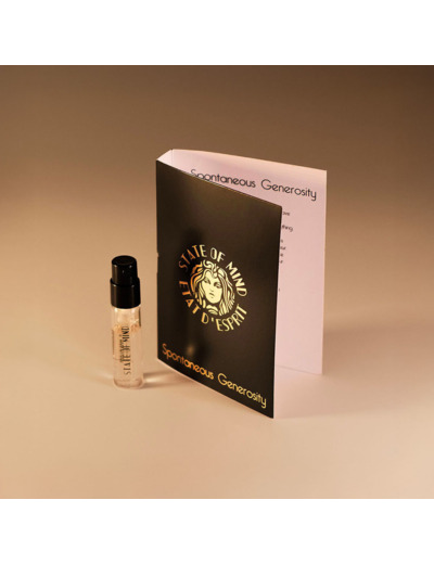 Spontaneous Generosity Echantillon de Parfum