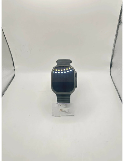 Apple Watch Ultra 3 GPS + Cellular 49mm Boitier en Titane Noir avec Bracelet Océan noir