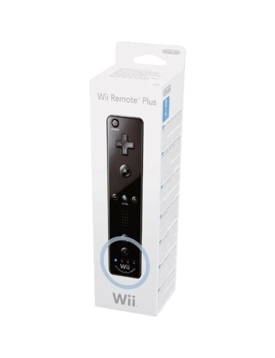 Manette Nintendo Wiimote Plus Rvl-036 Wii Remote Plus Noir
