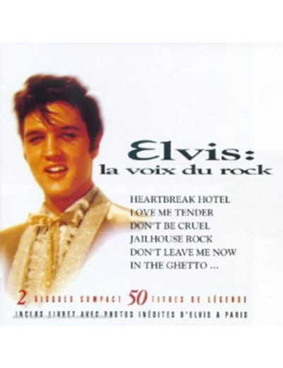 Cd Elvis Presley - La Voix Du Rock (1992)