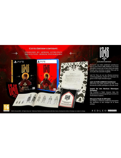 Jeu PS5 1348 Ex Voto Golden Edition