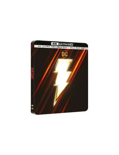 Blu-Ray Shazam ! Steelbook Blu - ray 4K Ultra HD