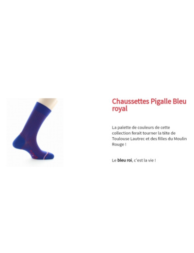 Pigalle bleu roy