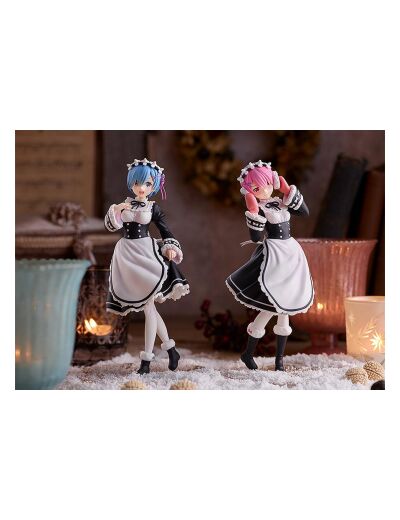 Re Zero Starting Life In Another World / Pop up parade Rem and Ram set 2 figurine