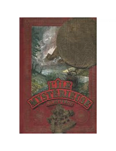Livre L'île mystérieuse - Jules Verne