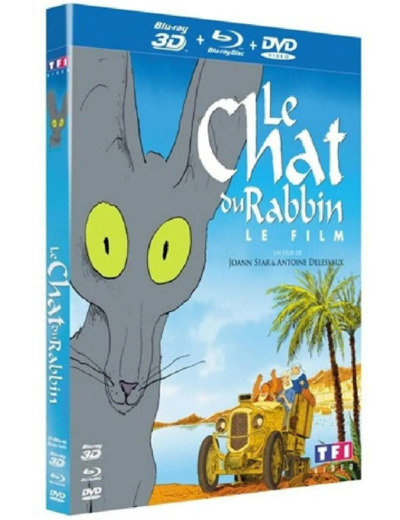Dvd Le Chat du rabbin - Combo Blu - ray 3D + DVD