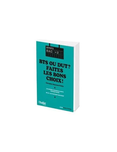 Livre BTSDUT BIEN CHOISIR
