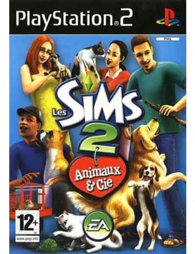 Jeu PS2 Les Sims 2 Animaux & Cie - The Sims 2 Pets
